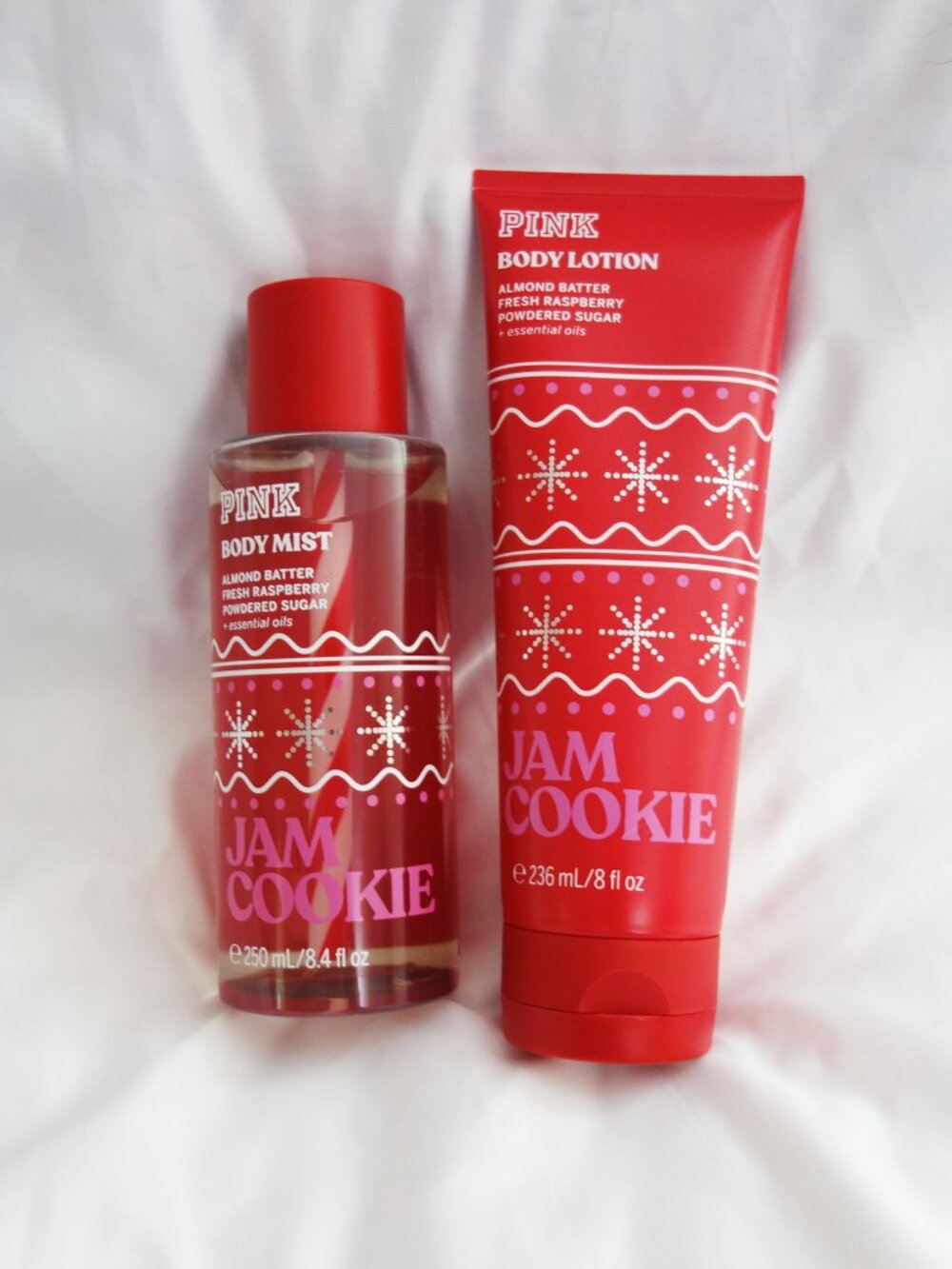 Victoria’s Secret PINK Jam Cookie Body Mist and Lotion Set NEW